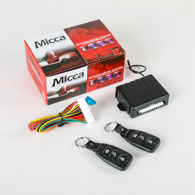 12V Universal Remote Control System Smart Car Security Keyless Entry System