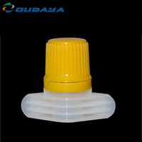 Bouchon à vis anti-déversement pour bouteille en plastique, 9,6 mm, 10 mm, 11 mm, fabriqué en Chine, en PE/PP, avec logo personnalisé pour pochette de jus