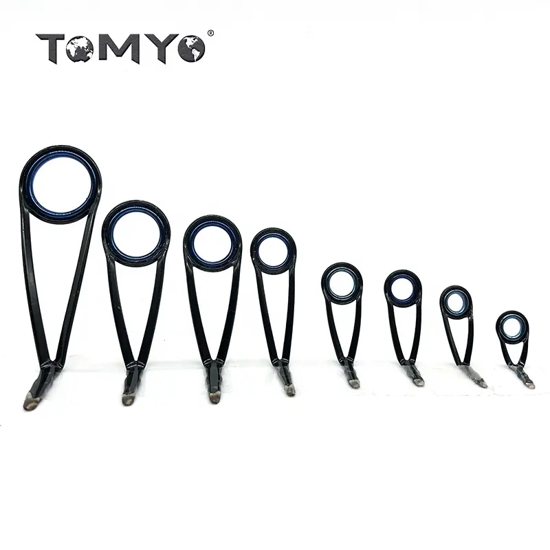 ToMyo KL- H-M L pesca serie barras anillos de hierro pesca Rod guías anillo