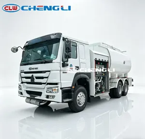 Camion de ravitaillement aérien 6x2 pour carburant Jet A1 et kérosène, avec réservoir mobile d'aviation efficace pour aéroports - Product Image 4