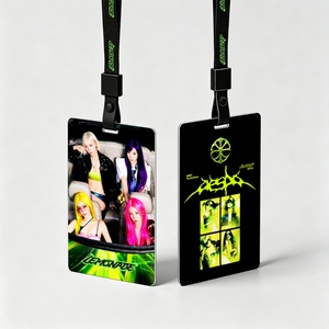 บัตรผ่านวีไอพีพลาสติกลามิเนตขนาดสั่งทำพิเศษ พิมพ์สี CMYK เต็มรูปแบบ บัตรประจำตัวสำหรับงานอีเว้นท์ - Product Image 2