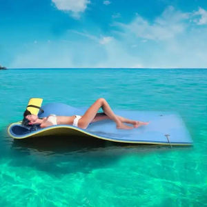 Vente chaude prix d'usine loisirs de plein air Xpe mousse piscine flotteur tapis flottant coussin d'eau à la <span class=keywords><strong>plage</strong></span> amusant fête de famille à vendre - Product Image 1