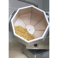 Nouveau Mélangeur à Roulement Octogonal en Acier Inoxydable de Haute Qualité pour Chips de Pommes de Terre et Snacks Soufflés, Seau de Mélange pour Usine de Conditionnement