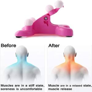 Alineación de la columna cervical Masaje quiropráctico Cuello Cabeza Alivio Masaje del dolor de espalda Dispositivo de tracción Soporte Masajeador relajante - Product Image 6