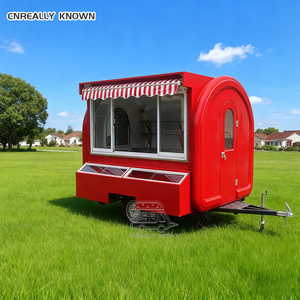 OEM Vending Truck Noodle Sushi Concession Coffee Bar Cart With Kitchen Bbq Trailer Mobile Food Car For Sale - Product Image 5