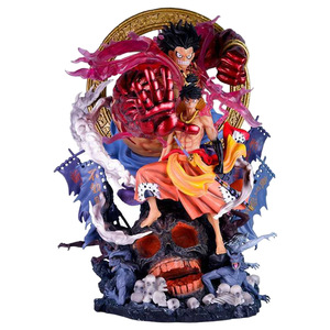 Figura de Acción de Anime Japonés, Luffy Gear 4 Snakeman Wano <span class=keywords><strong>Kuni</strong></span>, Figura Coleccionable de PVC, Modelo de Juguete, Versión de Batalla, para Regalo - Product Image 1