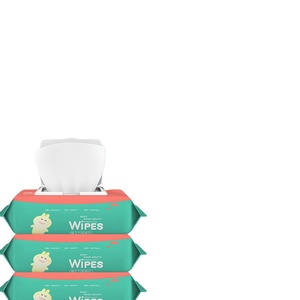 Lingettes pour bébé jetables Pamper <span class=keywords><strong>bio</strong></span>, sensibles, <span class=keywords><strong>bio</strong></span>, coton naturel, lingettes humides pour bébé, 150x200mm, nettoyage - Product Image 4