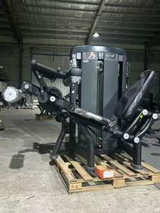 Máquina Combinada Profesional de Curl de Piernas y Extensión de Piernas para Gimnasio, Equipo de Entrenamiento de Fuerza con Carga de Discos para Cuádriceps y Isquiotibiales - Product Image 4