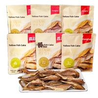 Xianghai - Bocadillos de Pescado Amarillo Frito Salado y Crujiente, Empaquetados Individualmente, Listos para Comer