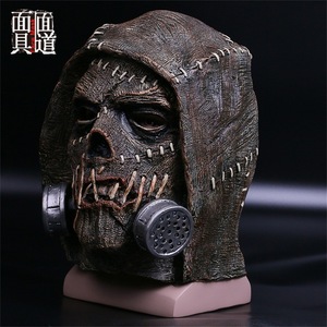 Halloween Vente en gros Mascarade Épouvantail Couvre-chef Cosplay Carnaval Fête Horreur Tuer Démon Masque - Product Image 3