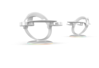Support Aolion Design pour Meta Quest 3, compatible avec Quest 2/Quest 3/PS VR2/Pico4 VR/PS5 VR Headset et manettes tactiles