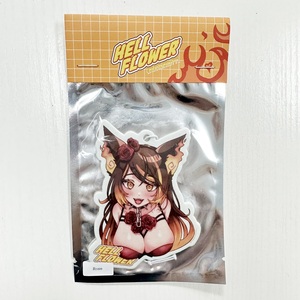 Offre spéciale Parfum durable en gros Modèle de conception de dessin animé personnalisé parfumé fort Désodorisant suspendu voiture - Product Image 4