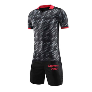 New Arrival Unisex Lightweight Soccer Uniform Set Sportswear Set Custom Logo Printed Shirts OEM Wholesale - Product Image 6