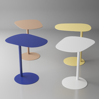 Table d'appoint en métal pour salon, design créatif et moderne