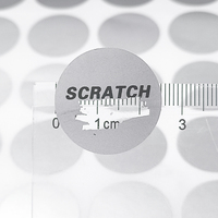 Autocollants personnalisés en vinyle imperméable à l'eau, forme sur mesure, rouleau d'étiquettes adhésives à gratter, autocollants de cartes à gratter imprimés sur mesure