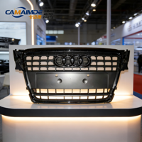 Nouvelle calandre avant en plastique modifiée Camaimde pour modèles Audi A4 B8 (2008-2012) Noir OE 8K0853651 Rétrofit/Amélioration
