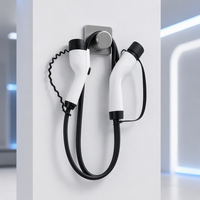 Câble de charge pour véhicules électriques de type 2 à GB/T de haute qualité, 32A triphasé, rallonge de 5 m, CE