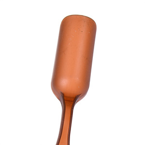 Cuillères à thé en paille de blé, couleur café, design minimaliste, légères, pour servir le thé - Product Image 4