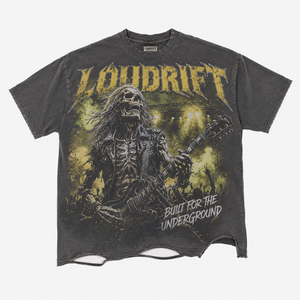 Private Label Oversized Streetwear Acid Wash T-shirt 300GSM Heavy Cotton Vintage Graphic Tee Boxy Cropped Men T Shirt - Product Image 1