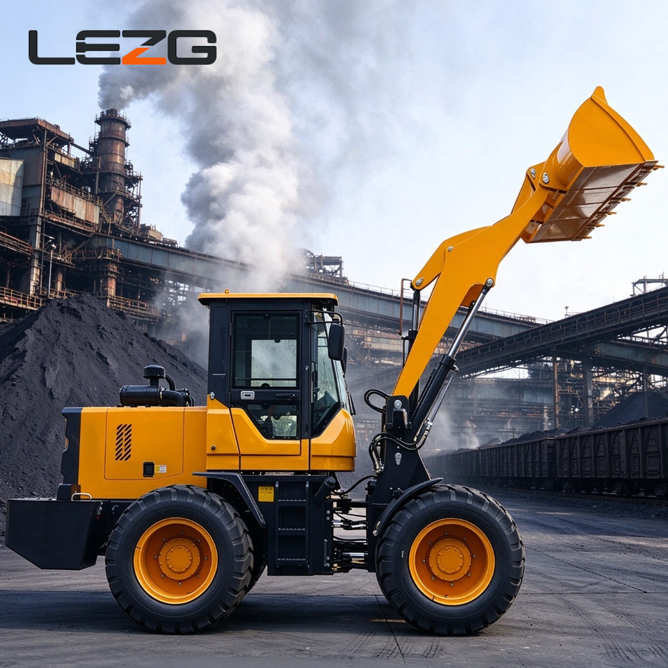 Front Loader Piece 958 4WD Wheel Loader Front End Loader Earthmoving Loader Closed Cabin ...
