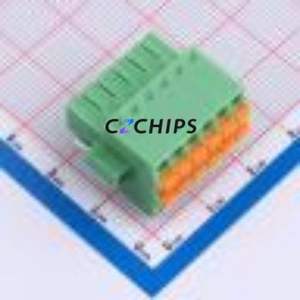 KF2EDGKEHM-3.5-2*6P Plug-in Terminal Block P=3.5mm Connector Male Plug Screw Fixing 2x6P 3.5mm - Product Image 1