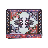 Mini tapis tissé persan par sublimation Tapis style rétro Tapis à motif de tasse Tapis de souris pour ordinateur portable avec table et bureau Tapis de souris de jeu