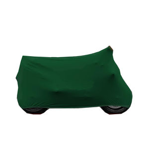 Grande housse <span class=keywords><strong>de</strong></span> <span class=keywords><strong>moto</strong></span> personnalisée en tissu élastique <span class=keywords><strong>de</strong></span> protection contre la poussière avec sac <span class=keywords><strong>de</strong></span> rangement en polyester pour <span class=keywords><strong>garage</strong></span> - Product Image 4