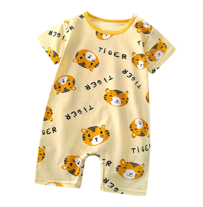 Nuevo <span class=keywords><strong>Mono</strong></span> <span class=keywords><strong>de</strong></span> Verano para Bebés, Versión Coreana, Delgado, <span class=keywords><strong>de</strong></span> Manga Corta, para Gatear, <span class=keywords><strong>de</strong></span> Algodón Puro - Product Image 1