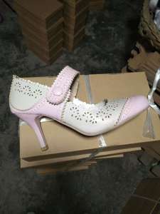 Zapatos de Tacón Alto con Punta en Pico y Correa de Hebilla, Estilo Retro Inglés para Mujer, Transpirables y Cómodos, Tendencia de Moda - Product Image 5