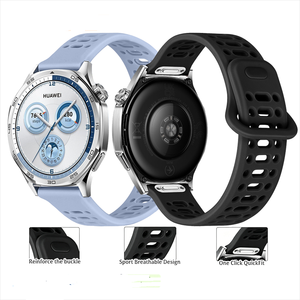 Correas Deportivas Transpirables de un Solo Clic para Relojes <span class=keywords><strong>Huawei</strong></span> de 20 mm y 22 mm, Correa Deportiva para Garmin y Xiaomi - Product Image 1