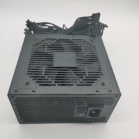 Alimentation électrique ATX 600W, nouveau, haute qualité, avec câble plat noir, source d'alimentation en bronze, 600W