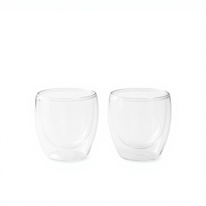 Tasse à café/thé en borosilicate de 200 ml, faite à la main, avec logo personnalisé, pour cadeaux d'entreprise et kits de bienvenue promotionnels - Product Image 2