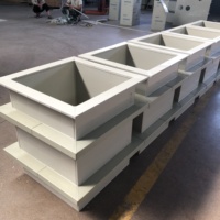 Galvanisation à chaud bain de galvanoplastie en métal ligne réservoir de placage pour machine de galvanisation