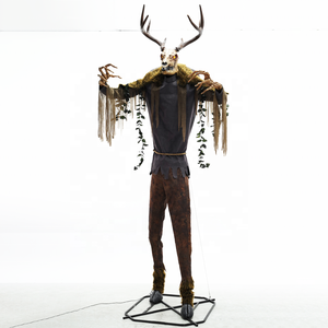 Scary Prop New Halloween 2025 artículos animados Interior Exterior Horror venta al por mayor suministros <span class=keywords><strong>de</strong></span> decoración para el hogar Halloween Animatronic - Product Image 5