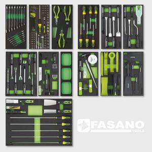 Juego de herramientas Fasano de 100 piezas para reparación automotriz, kit profesional para mecánicos, para mantenimiento y reparación de automóviles - Product Image 3
