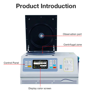 <span class=keywords><strong>Centrifugeuse</strong></span> de laboratoire à grande vitesse de 21 000 tr/min, <span class=keywords><strong>centrifugeuse</strong></span> de bureau à grande vitesse, <span class=keywords><strong>centrifugeuse</strong></span> portable 4*750 ml, vente en gros d'usine - Product Image 5