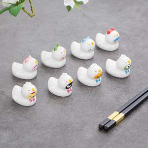 ที่วางตะเกียบเซรามิกแลนเด้, ตุ๊กตาการ์ตูน, อิโมติคอน, น่ารัก, งานฝีมือ, ของขวัญสำหรับรถยนต์ - Product Image 4