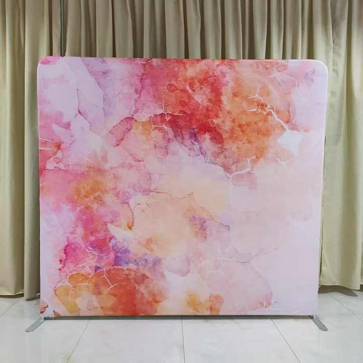 New Design Portable Backdrop Stand Banner Wall Straight Custom ...