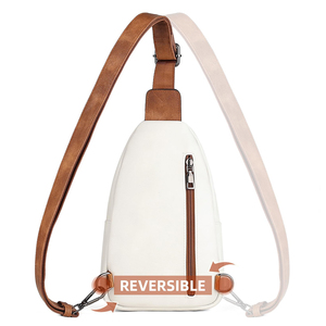 Factory Wholesale Price Genuine Leather Crossbody Hot Sale New Design Chest <b>Bag</b> <b>for</b> <b>Men</b> Unisex Soft Crossbody <b>Bag</b> <b>For</b> Unisex - Product Image 2