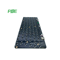 Casing Keyboard POE Custom 60% FR4 Elektronik Pintar PCB Hotswap Keyboard Mekanik PCBA (1 oz Tembaga 2-40 Lapis) Layanan OEM