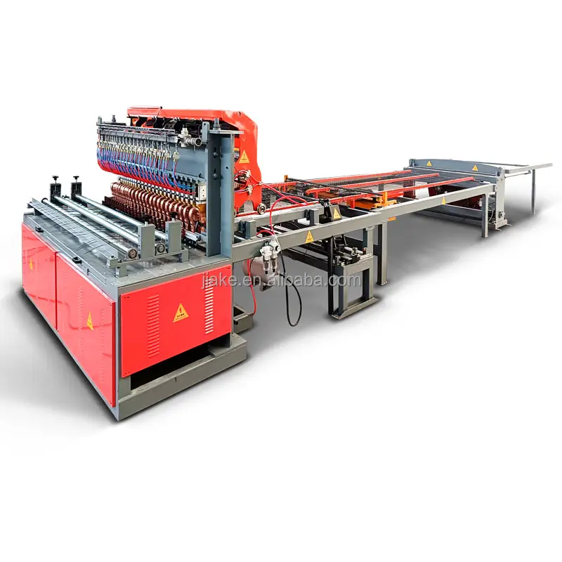 Automatische Elektrische Gegalvaniseerd Gelast Staal Wiremesh Roll Machine Voor Bouw