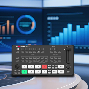 Venta más caliente 5 entradas de canal FHD Movmagic M4E conmutador de vídeo para transmisión en vivo a través de OBS y <span class=keywords><strong>VMix</strong></span> - Product Image 1