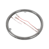 Piste de danse LED circulaire 360°, étanche IP67, 192 LED RGB, DC24V, 20W, éclairage professionnel, aluminium + plastique, garantie 2 ans, bar, club