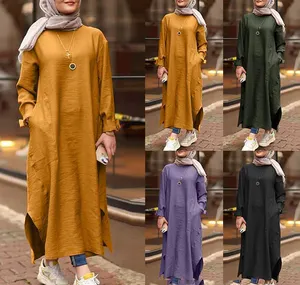 Maleisië Nieuwste Best Selling Indonesië Moesson Abaya Vrouwen Traditionele Moslim Jurk Abaya 2022 Kleding