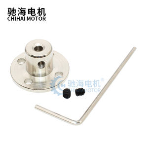 चिहाई मोटर 8 मिमी/6 मिमी/5 मिमी/4 मिमी/3 मिमी डीसी मोटर फ्लैंज शाफ्ट कलिंग कठोर फ्लैंज युग्मन मोटर गाइड शाफ्ट अक्ष असर - Product Image 5