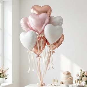 ขายดีวันเกิดยักษ์ฉันรักคุณ balon 16 "18นิ้วสีชมพูสีทองสีม่วงสีแดงสีดำขนาดใหญ่บอลลูนฟอยล์อากาศหัวใจ Mylar - Product Image 6