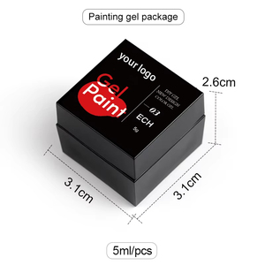 Nouvelle Arrivée Gel Polish Style Japonais Marque Privée 5G Gel Peinture Ongles Gel <span class=keywords><strong>Dessin</strong></span> Nail Art Laque LED - Product Image 5