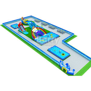 Taman Hiburan Bergerak Tiup Luar Ruangan Desain Bebas untuk Penggunaan Komersial - Product Image 2