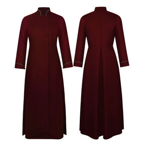 Disfraz de sacerdote, 4 colores, túnica de iglesia de manga larga para Halloween, actuación en escenario, tamaño adulto - Product Image 4