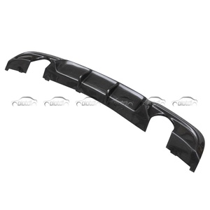 ลิ้นกันชนหลังทรง FD สำหรับ BMW E90 M Tech Diffuser คาร์บอนไฟเบอร์ ครีบสปอยเลอร์ ปีกข้าง วิงเล็ท สปลิตเตอร์ ปี 2005-2011 - Product Image 4